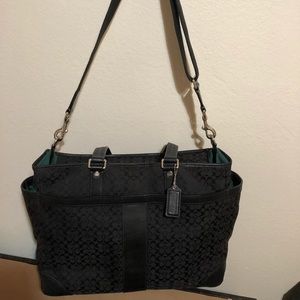 authentic coach diaper bag